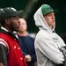Four-star quarterback Brogan Roback watches the EMU  spring practice on Sunday, April 14. AnnArbor.com I Daniel Brenner